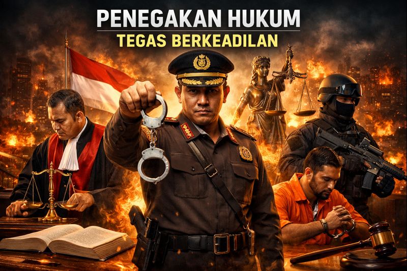 Penegakan Hukum Tegas Berkeadilan