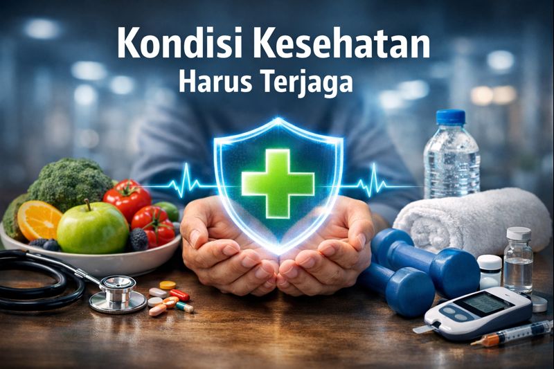 Kondisi Kesehatan Harus Terjaga