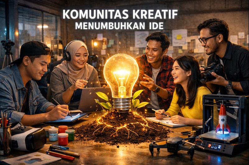 Komunitas Kreatif Menumbuhkan Ide 1 Komunitas Kreatif Menumbuhkan Ide