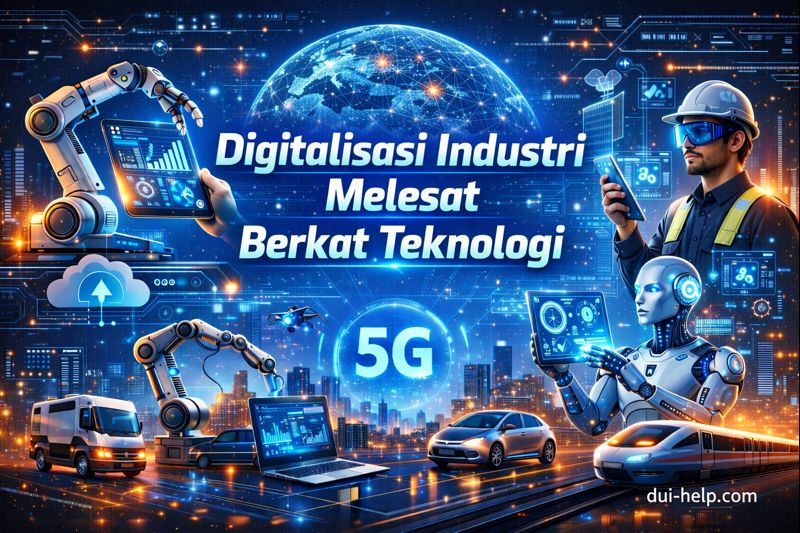 Digitalisasi Industri Melesat Berkat Teknologi