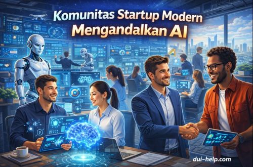 Komunitas Startup Modern Mengandalkan AI